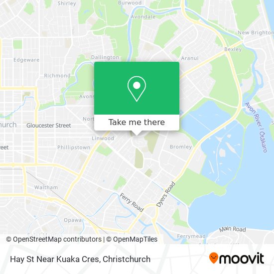 Hay St Near Kuaka Cres map