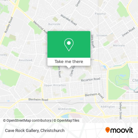 Cave Rock Gallery map