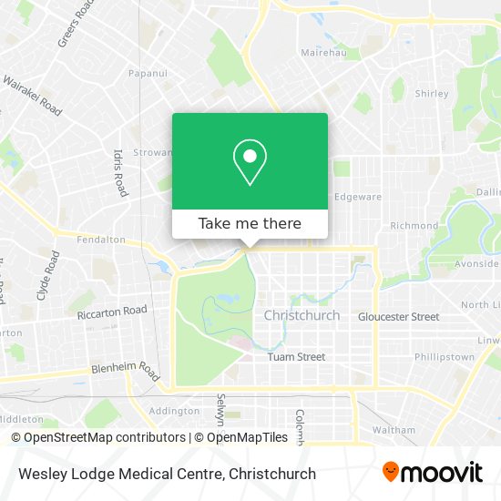 Wesley Lodge Medical Centre map