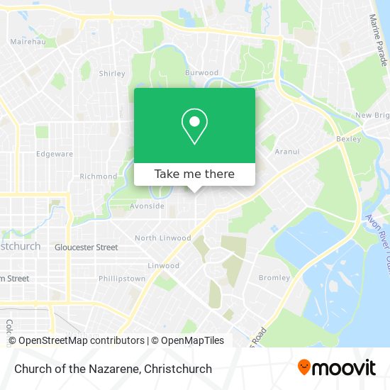 Church of the Nazarene map