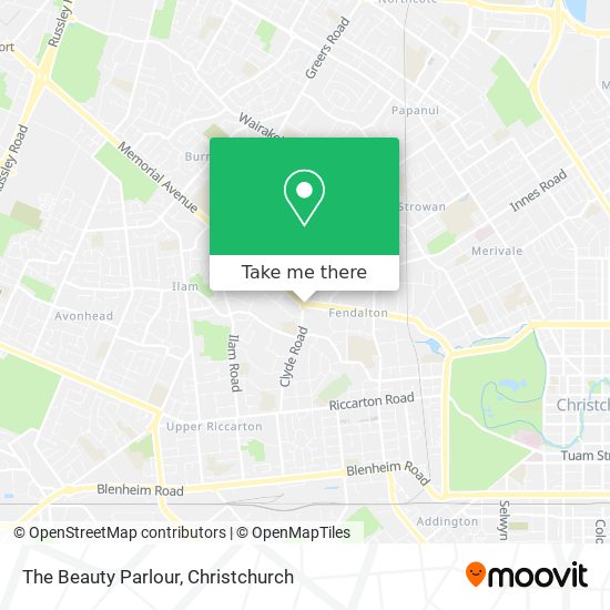 The Beauty Parlour map