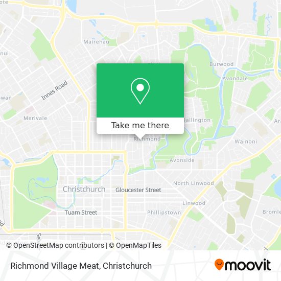 Richmond Village Meat map