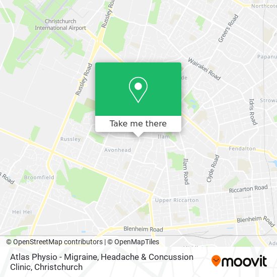 Atlas Physio - Migraine, Headache & Concussion Clinic map
