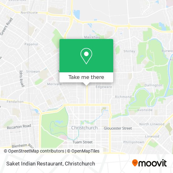 Saket Indian Restaurant map