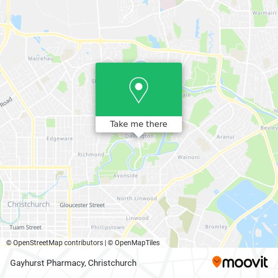 Gayhurst Pharmacy map