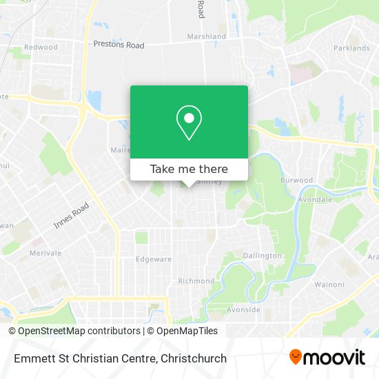 Emmett St Christian Centre map