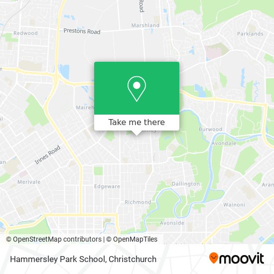 Hammersley Park School map