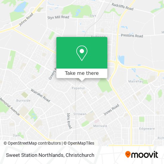 Sweet Station Northlands map