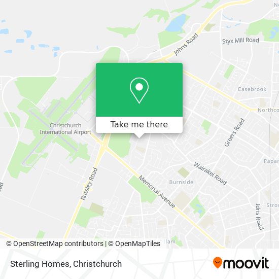 Sterling Homes map