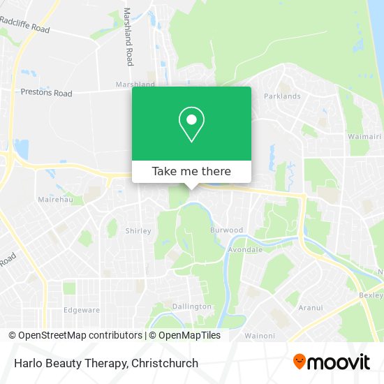 Harlo Beauty Therapy map