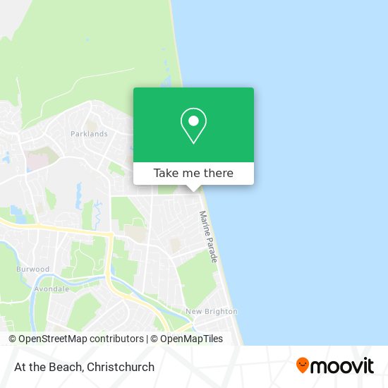At the Beach map
