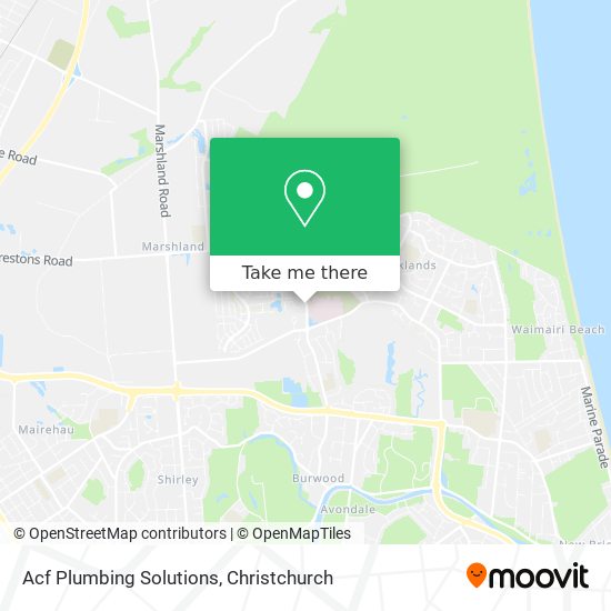 Acf Plumbing Solutions map