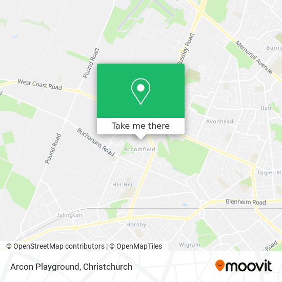 Arcon Playground map