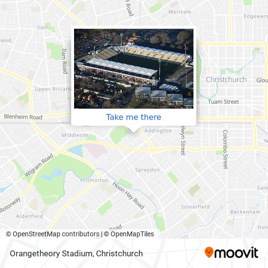 Orangetheory Stadium map