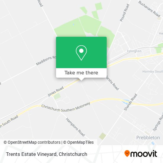 Trents Estate Vineyard地图