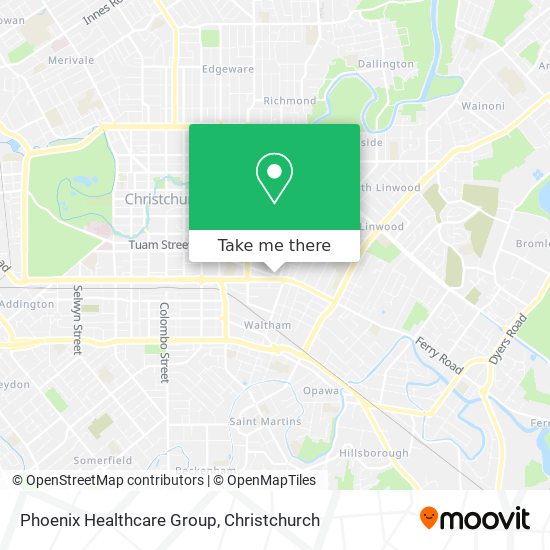 Phoenix Healthcare Group map