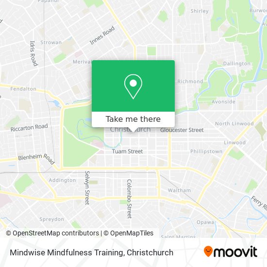 Mindwise Mindfulness Training map