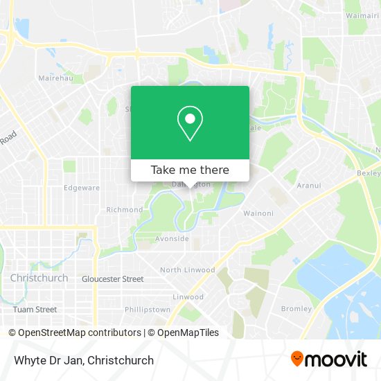 Whyte Dr Jan map