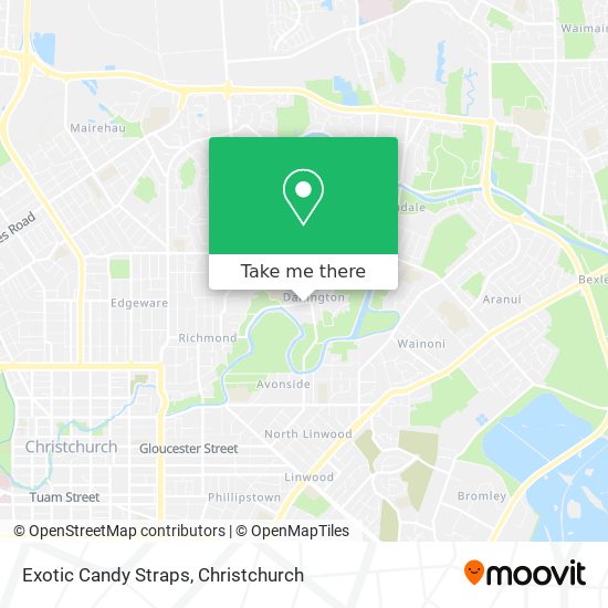 Exotic Candy Straps map
