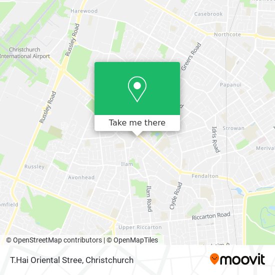 T.Hai Oriental Stree map