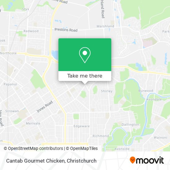 Cantab Gourmet Chicken map