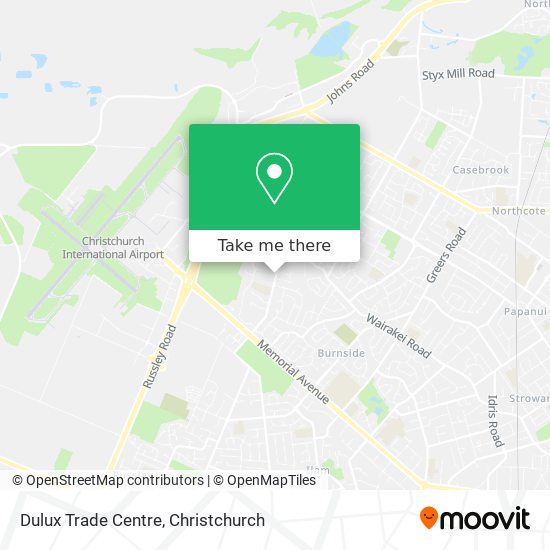 How to get to Dulux Trade Centre in Christchurch by Bus?