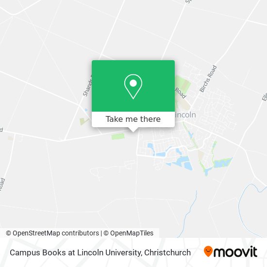 Campus Books at Lincoln University map