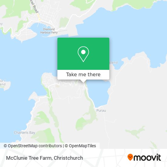 McClunie Tree Farm map