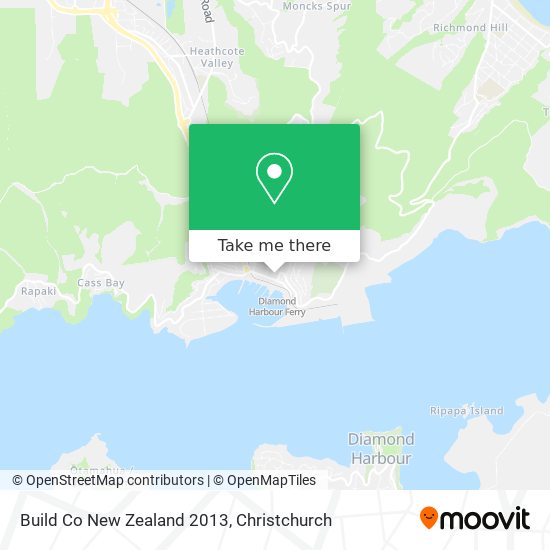 Build Co New Zealand 2013 map