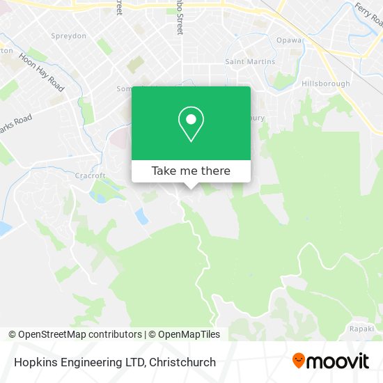 Hopkins Engineering LTD map