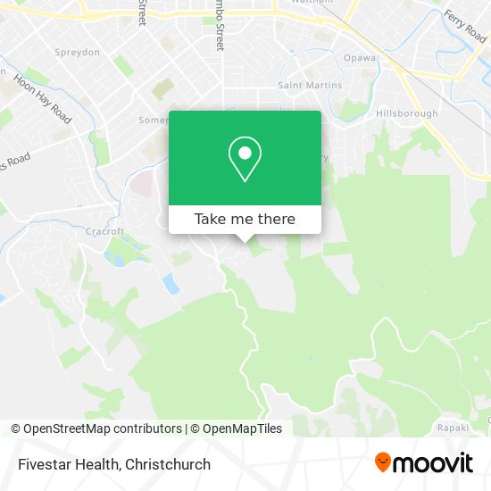 Fivestar Health map