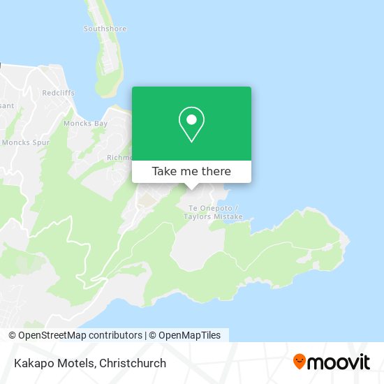 Kakapo Motels地图