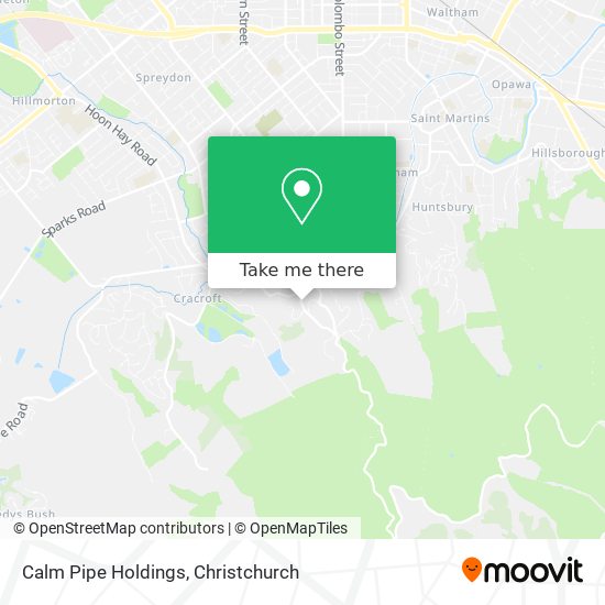 Calm Pipe Holdings map
