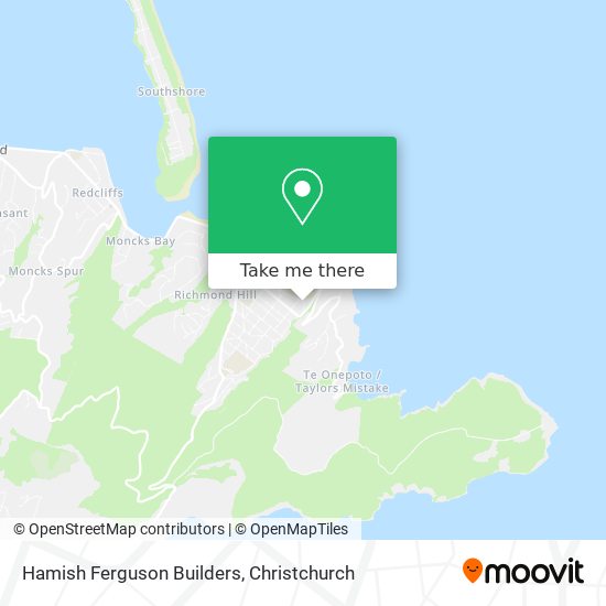 Hamish Ferguson Builders map