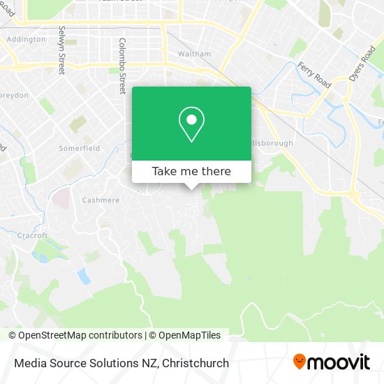 Media Source Solutions NZ map