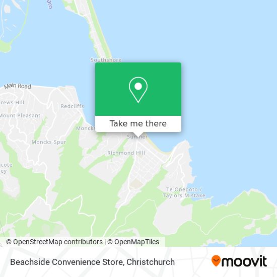 Beachside Convenience Store map