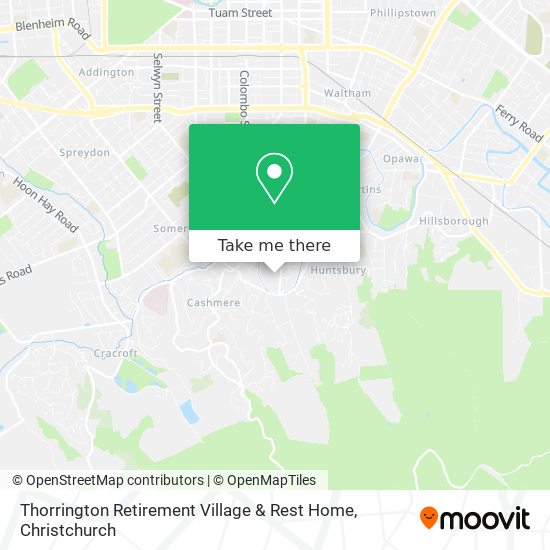 Thorrington Retirement Village & Rest Home map