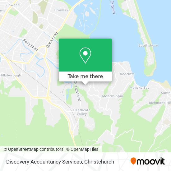 Discovery Accountancy Services map