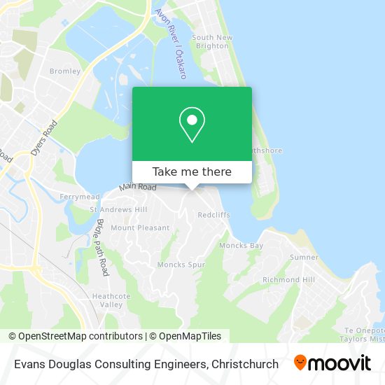Evans Douglas Consulting Engineers map