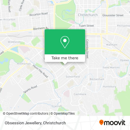 Obsession Jewellery map