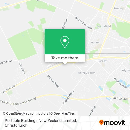 Portable Buildings New Zealand Limited地图