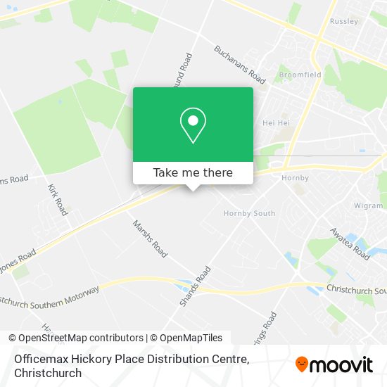 Officemax Hickory Place Distribution Centre地图