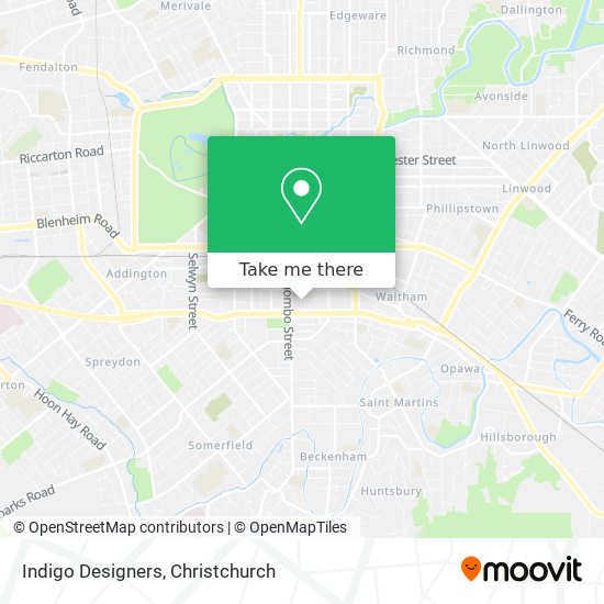 Indigo Designers map