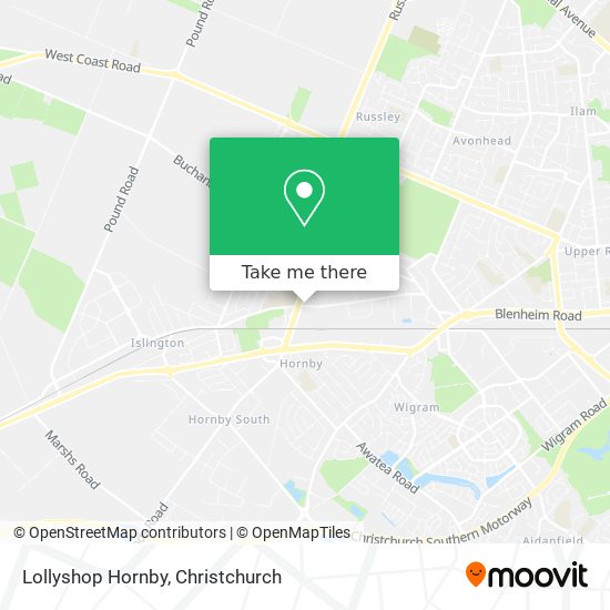 Lollyshop Hornby map