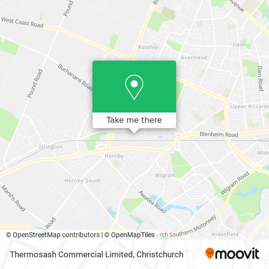 Thermosash Commercial Limited map