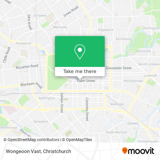 Wongeoon Vast map