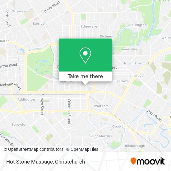 Hot Stone Massage map