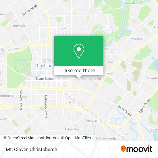 Mt. Clover map