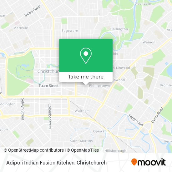 Adipoli Indian Fusion Kitchen map