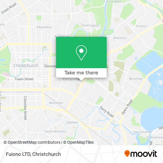Fuiono LTD map